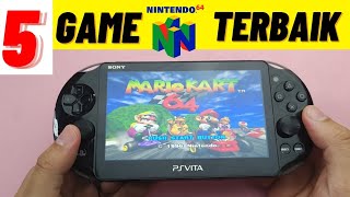 SERU Nyobain Main 5 Game Terbaik Nintendo 64 di PS Vita pake DaedalusX64 untuk 2024 [upl. by Ahseinet]