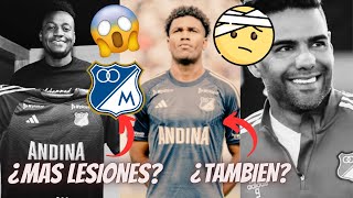 MAS LESIONES EN MILLONARIOS ¿QUE PASA EN EL AZUL NOVEDADES CONTRA EQUIDAD EN LA LIGA BETPLAY 2024 [upl. by Eileme]