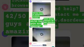Taking real exam Respondus lockdown browser danielexams dsordeus responduslockdownbrowsercheat [upl. by Kalindi294]