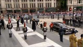 Diamond Jubilee  National Service of Thanksgiving St Pauls Cathedral  Part 1 of 2 [upl. by Rima313]