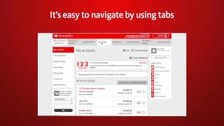 Santander Online Banking – View navigate and transact with the My Accounts homepage [upl. by Tiphanie]