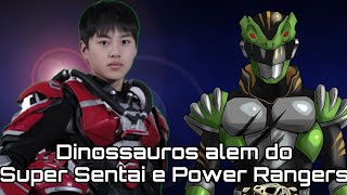 Dinossauros no Tokusatsu  Conheça os heróis inspirados em Dinossauros [upl. by Niatsirk]