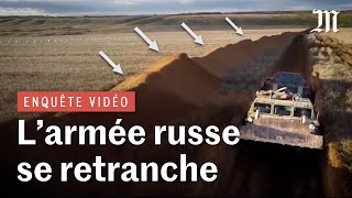 Comment larmée russe fortifie ses positions en Ukraine [upl. by Sidra]