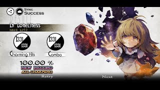 DEEMO L1 Loneliness Hard Lv10 10000 All Charming [upl. by Kinzer]