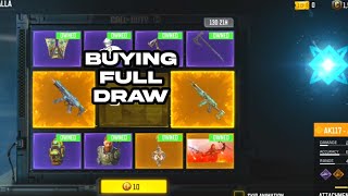 BUYING DOUBLE LEGENDARY DRAW QQ9 AK117 CODM S10 2024 COD MOBILE SEASON 10 HALL OF VALHALLA [upl. by Emanuele]