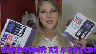 VRK X2 amp X4 LCD Battery Charging Bay  TiaVapes Review [upl. by Elin20]