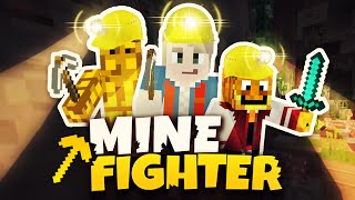 Das BERGWERK im KREUZFEUER ★ Minecraft MineFIGHTER  Herr Bergmann [upl. by Nairde253]