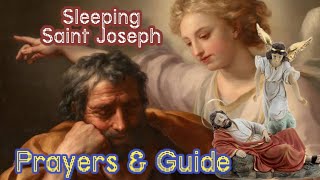 Prayer to Sleeping Saint Joseph  Prayers and Guide [upl. by Amlet]