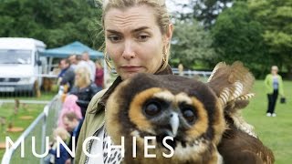 Owls HaggisThrowing and the Highland Games MUNCHIES Guide to Scotland Episode 5 [upl. by Tuneberg850]