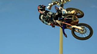 James Stewart Supercross SloMo Whip  Red Bull Moments [upl. by Etam992]