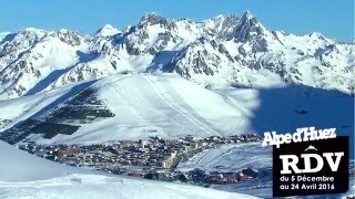 Alpe dHuez  TRAILER HIVER 2016 [upl. by Lakim]