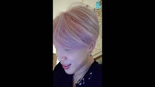 BTS Live Jimin Promise VLive [upl. by Eintihw]