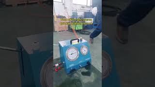 Ultra high pressure pneumatic pump pressure testing [upl. by Bryon848]