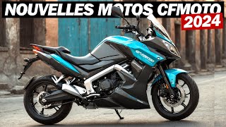 Les 7 nouvelles motos CFMOTO à surveiller en 2024 [upl. by Eissed785]