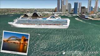 Diamond Princess video quot20 nt Australia amp Asia Cruisequot ex Sydney [upl. by Hpeseoj]