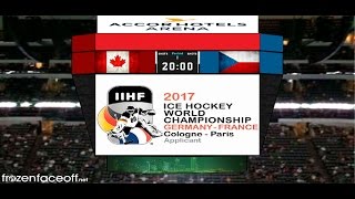 Eishockey WM 2017 004  Tschechien VS Kanada  Lets Play NHL17 PS4 [upl. by Didier]