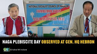 NAGA PLEBISCITE DAY OBSERVED AT GEN HQ HEBRON [upl. by Nannek]