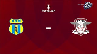 Unirea Slobozia Vs FC Rapidd Bucuresti Etapa 10 SuperLiga România live [upl. by Inajna]