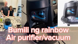 We bought a rainbow air purifiervacuum cleaner para kay hubby [upl. by Imik280]