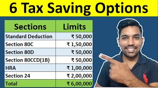 SAVE Income Tax using Old Tax Regime  No Tax on ₹11 Lakh Income Calculation [upl. by Niawat]