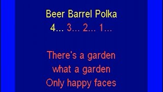 Beer Barrel Polka Mitch Miller lyrics [upl. by Noyr]