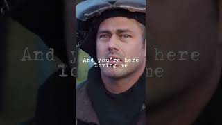 Fire meet gasoline stellaride chicagofire nbconechicago firehouse51 stellakidd kellyseveride [upl. by Anjali]