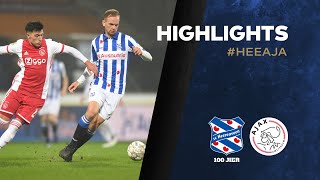 Highlights  sc Heerenveen  Ajax  TOTO KNVB Beker [upl. by Carroll]