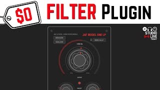 Free FILTER plugin for iOS iPhoneiPad  JAF Filter One [upl. by Warner]