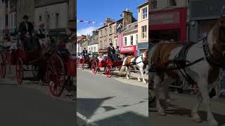 Peebles Beltane festival 2022  Final parade [upl. by Memory]