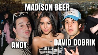 Wir waren an David Dobriks PARTY in Los Angeles eskaliert [upl. by Sugirdor890]