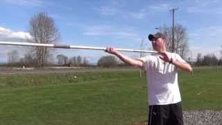 Javelin Throw Help  Javelin Position and Control [upl. by Eibloc773]