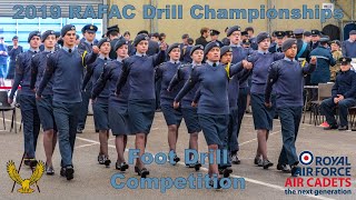 2019 RAFAC Drill Championships  Foot Drill [upl. by Aronow]