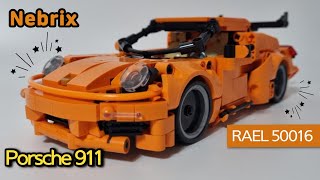 Porsche 911 Technic Brick  Speed Build amp Review ⚡️ RAEL Leier 50016 포르쉐 911 테크닉 [upl. by Lseil]