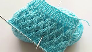 Easy And 🧶 Beautiful knitting pattern [upl. by Tierell]