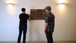 STACT Modular Wine Wall  Time Lapse Installation [upl. by Lienahs]