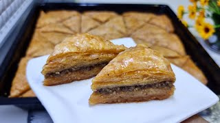 BAKLLAVA me 6 Kuleq Nuk Hollohet Qelet flet flet ideale për Fillestar🥰 [upl. by Anotyal]