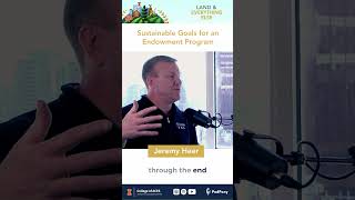 Sustainable Goals for an Endowment Fund shorts podcast [upl. by Ita964]