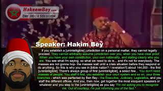 Hakim Bey Calls For Moors to Establish Our Own Governments [upl. by Anrym]