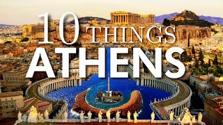 Top 10 Things To Do in Athens Greece [upl. by Nnagem315]