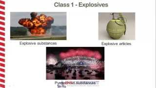 Dangerous Goods Class 1  Explosives [upl. by Elise]