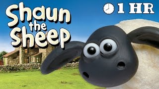 Shaun the Sheep Season 1  Episodes 0110 1 HOUR [upl. by Flin]