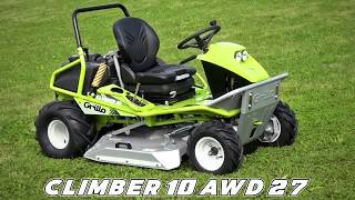 Grillo Climber 1027 AWD Mower [upl. by Reltuc]