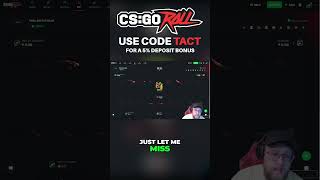 COIN FLIPPING FOR 3700 COINS shorts csgoroll csgo cs2 tact [upl. by Anerb]