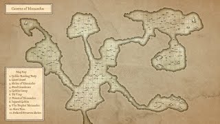 15 Minute DampD Maps  Wonderdraft Tutorial  Caverns of Ithmandus [upl. by Sorel839]