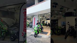 New Kawasaki Ninja ZX10R Delivery 😍🔥 shorts zx10r sumonstunts [upl. by Nanahs]