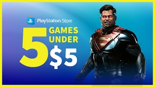 PS Store Deals  5 Games Under 5  Cheap PS4 Games [upl. by Ylrebmic]