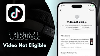 How to Fix TikTok Video Not Eligible Problem  Easy Solutions [upl. by Koran]