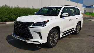 2021 Lexus LX 570 BLACK EDITION 57L V8 – Visual Review  POV Test Drive [upl. by Uht]