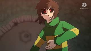 Glitchtale amv  Chara and Asriel vs HATE [upl. by Attolrahc]