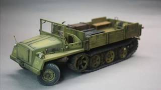 German SWS Half Track with Goliath  Italeri 135 [upl. by Riesman]